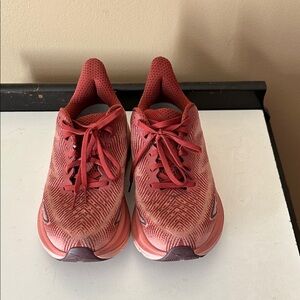 Hoka One One Women's Athletic Shoes in Red